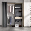 Imagen de Kit Vestidor Con 1 Cajon Y Cortina