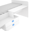 Imagen de Cama Compacta Con 2 Cajones, 1 Escritorio