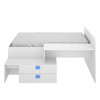 Imagen de Cama Compacta Con 2 Cajones, 1 Escritorio