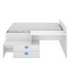 Imagen de Cama Compacta Con 2 Cajones, 1 Escritorio