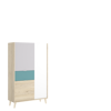 Imagen de Modulo Vertical De 2 Puertas Y 1 Cajón