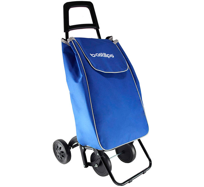 Carro de la compra - JULIA GRIS MARENGO - 50 L - 4 ruedas - Bastilipo