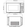 Imagen de Microondas KMLI-25-DXN 25L GRILL