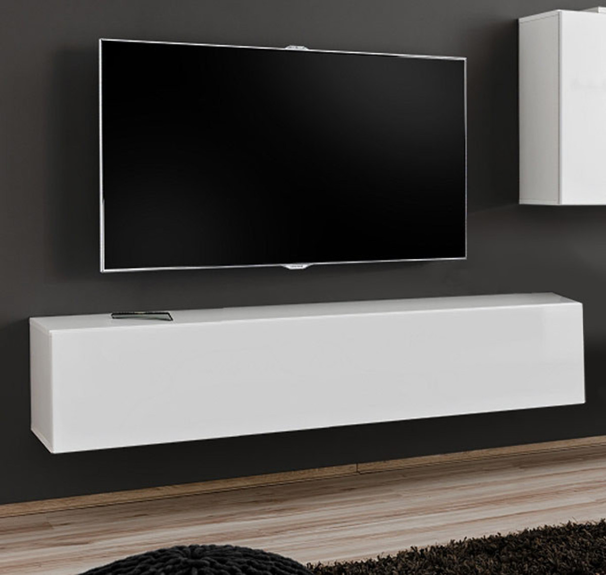 Imagen de Mueble TV modelo Baza 120x30 en color blanco