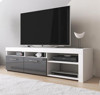 Imagen de Mueble TV modelo Corina (140x40cm) color blanco y gris