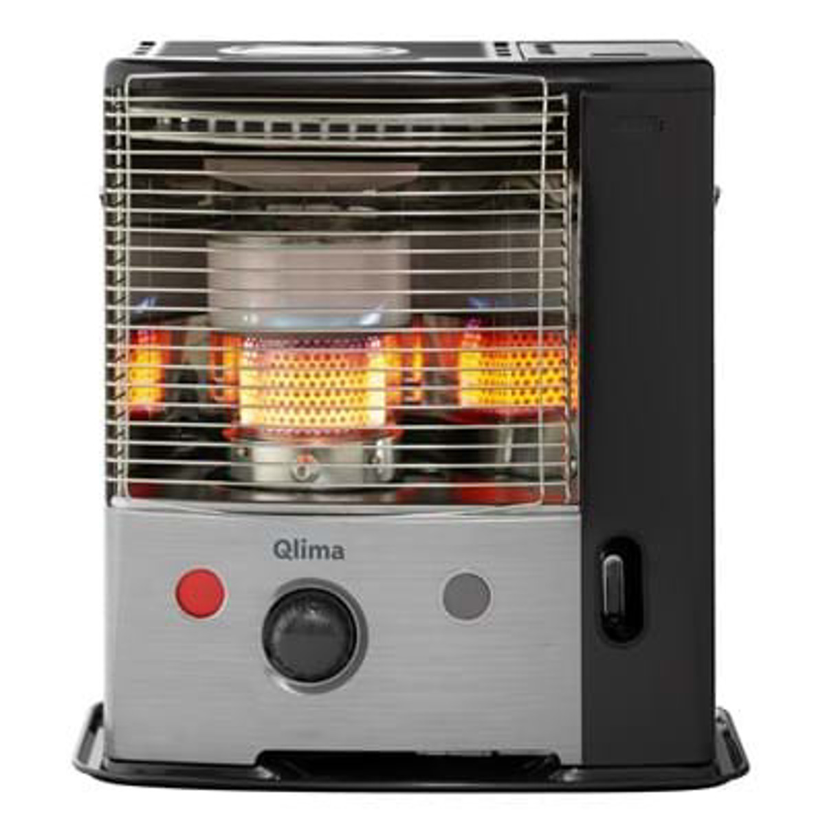 Imagen de Estufa parafina Qlima a mecha R8128C STEEL-BLACK