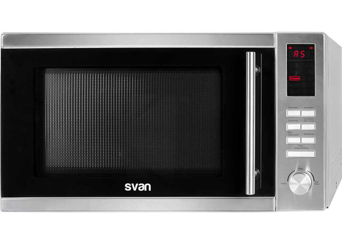 Imagen de Microondas Svan, Convección, 900w, Inox, Digital, Grill