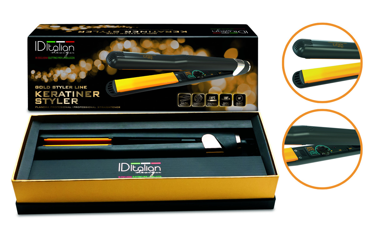 Imagen de Plancha Gold Styler Keratiner Styler