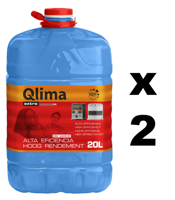 Imagen de Parafina líquida Qlima extra Pack 2X20L