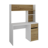 Imagen de Mesa escritorio 1 cajón y 1 puerta con altillo