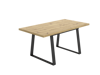 Imagen de Mesa comedor extensible patas metálicas 120