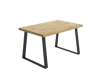 Imagen de Mesa comedor extensible patas metálicas 120