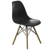 Imagen de SILLA EIFFEL BLACK (53X46X80 - ASIENTO AL SUELO 45CM)