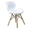 Imagen de SILLA EIFFEL QUILTED WHITE (54,5X53X71 - ASIENTO AL SUELO 45,5CM)