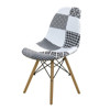 Imagen de SILLA EIFFEL PATCHWORK (54X47X80 - ASIENTO AL SUELO 47CM)