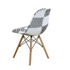 Imagen de SILLA EIFFEL PATCHWORK (54X47X80 - ASIENTO AL SUELO 47CM)