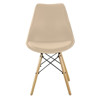 Imagen de SILLA NORDIC BEIGE (56X48X82,5 - ASIENTO AL SUELO 48CM)