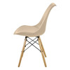 Imagen de SILLA NORDIC BEIGE (56X48X82,5 - ASIENTO AL SUELO 48CM)