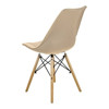 Imagen de SILLA NORDIC BEIGE (56X48X82,5 - ASIENTO AL SUELO 48CM)