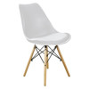 Imagen de SILLA NORDIC WHITE (56X48X82,5 - ASIENTO AL SUELO 48CM)