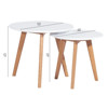 Imagen de MESA TWINS WHITE