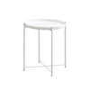 Imagen de MESA AUXILIAR NORDIC PLATE WHITE