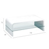 Imagen de MESA MILANO WHITE