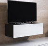 Imagen de Mueble TV modelo Leiko H1 (100x30cm) color negro y blanco