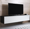 Imagen de Mueble TV modelo Leiko H2 (160x30cm) color negro y blanco