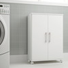Imagen de ARMARIO HOGAR 2P (E3) 72X60X30 ASA-Z RUEDAS BLANCO