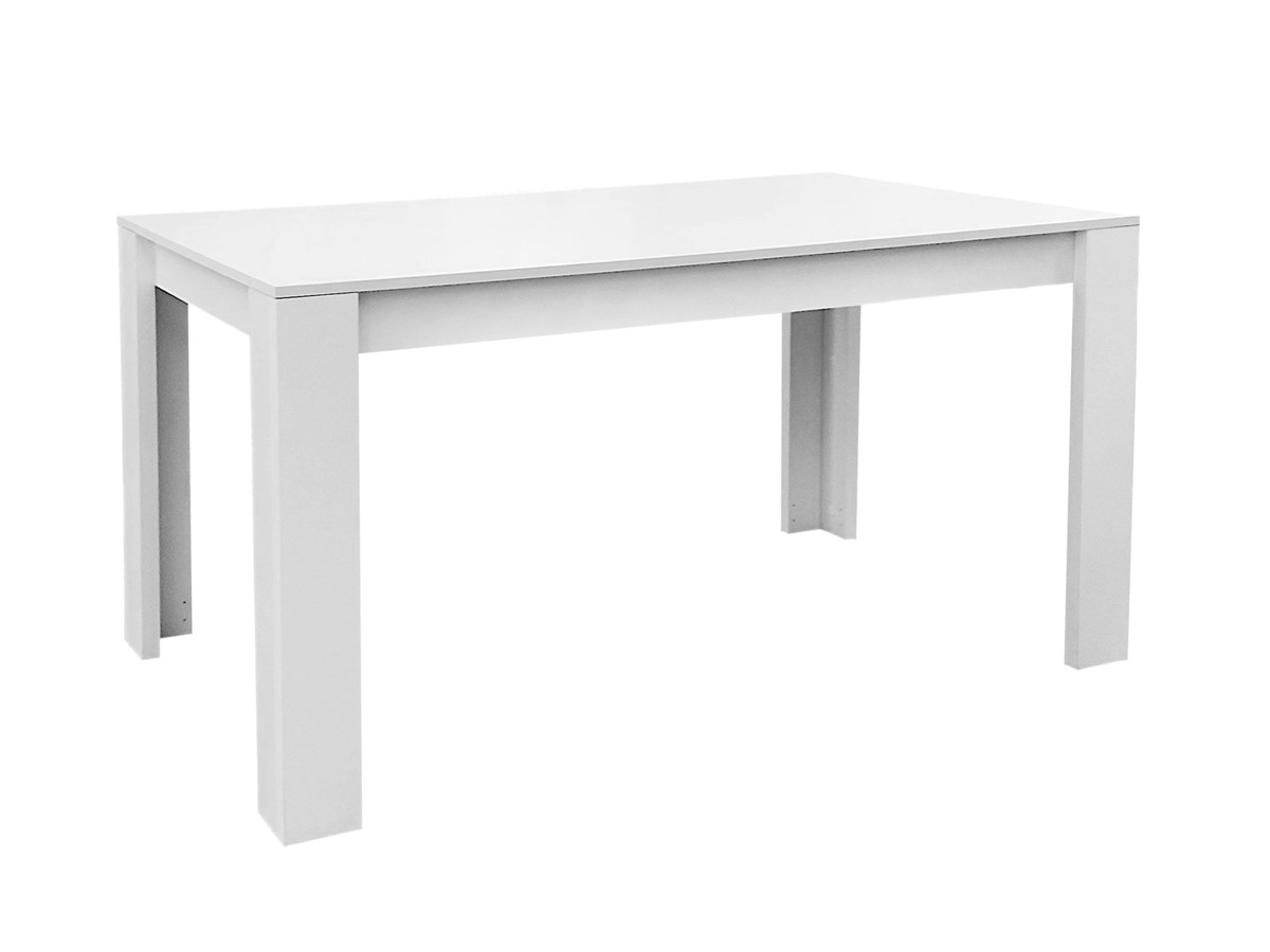 Imagen de MESA COMEDOR EXTENSIBLE CENTRAL PATA(30) BLANCO