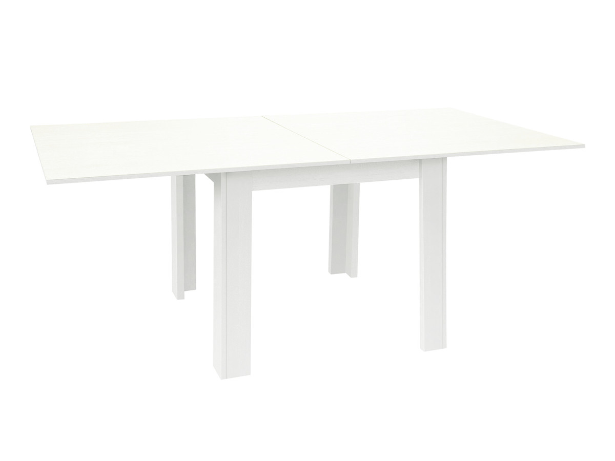 Imagen de MESA COMEDOR EXT LIBRO PATA(30) 90/180X9 BLANCO