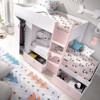 Imagen de Cama Tren Con Armario Y 2 Cajones