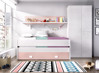 Imagen de Cama Compacto 1 Cajones+Estanteria
