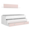 Imagen de Cama Compacto 1 Cajones+Estanteria