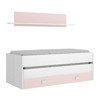 Imagen de Cama Compacto 1 Cajones+Estanteria