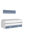 Imagen de Cama Compacto 1 Cajones+Estanteria
