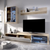 Imagen de Salón Tv Con Leds, Con Puertas Y Estante A Pared