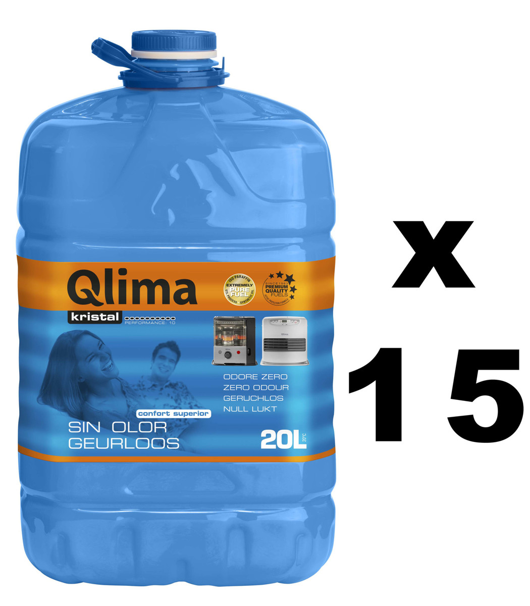 Imagen de Parafina líquida Qlima Kristal Pack 15X20L