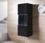 Imagen de Armario colgante modelo Leiko V3 (40x126cm) color negro