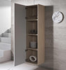 Imagen de Armario colgante modelo Leiko V4 (40x165cm) color sonoma y blanco